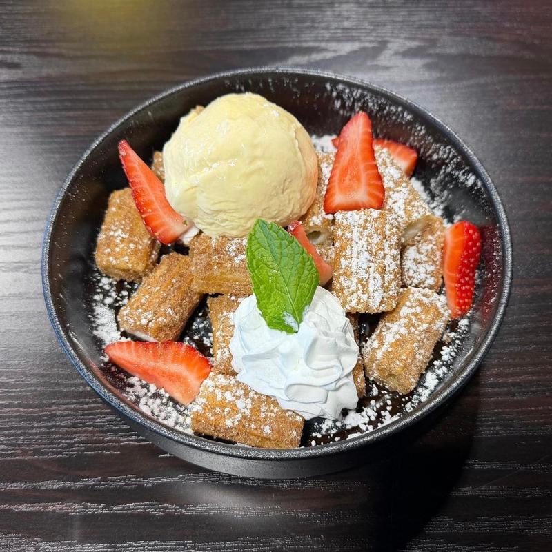 menu item 54 of 75, Churros with Ice Cream