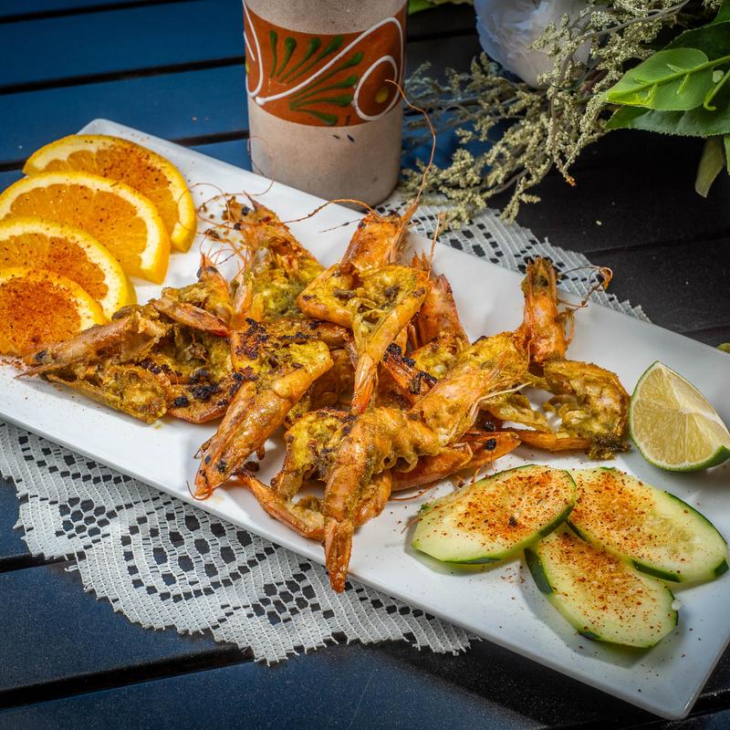 menu item 7 of 9, Camarón (Shrimp)