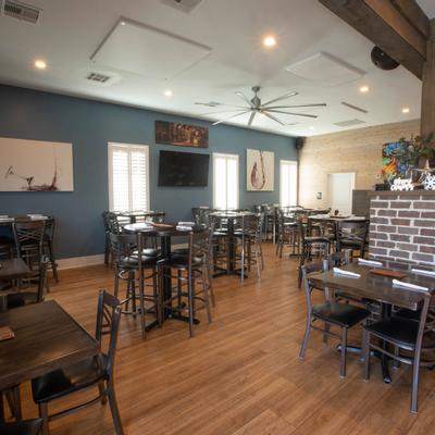 Interior, dining area