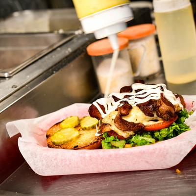 Chicken bacon ranch sandwich.