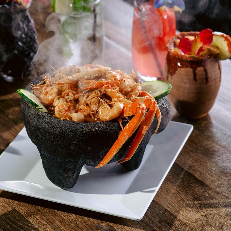menu item 5 of 6, Molcajete Cora (S)
