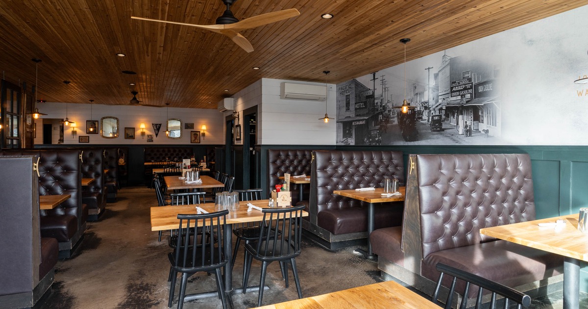 Interior seating area