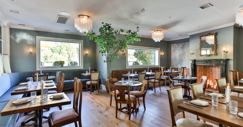 Interior, dining area