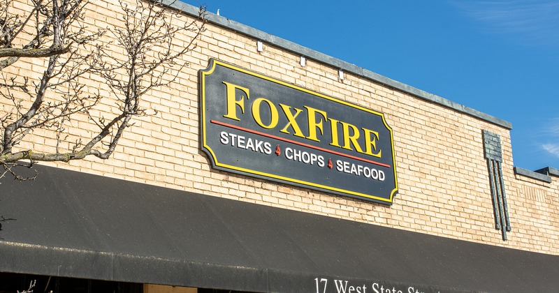 Front of FoxFire Sign