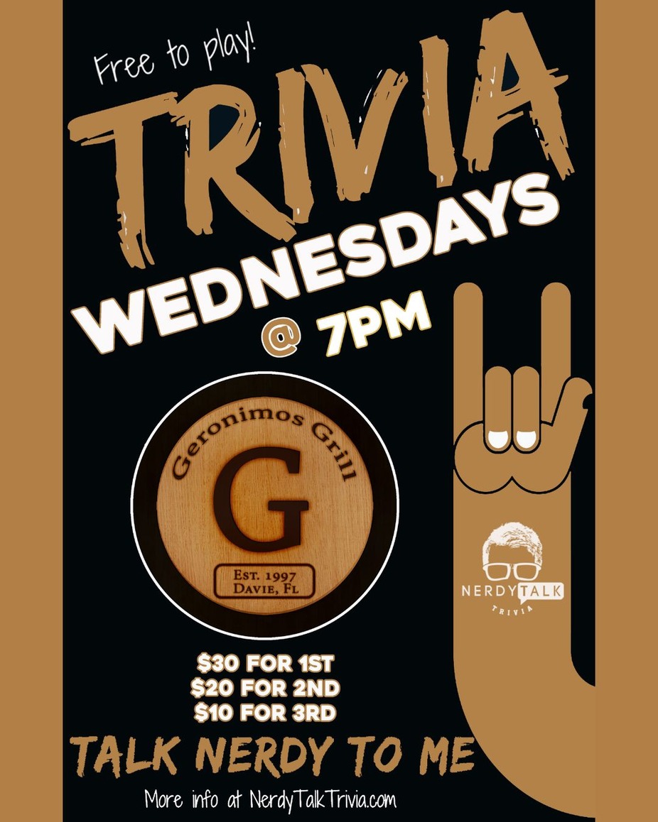 Nerdy Trivia Night event photo