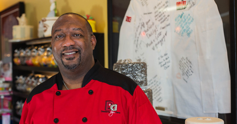 Dana Herbert, owner of Desserts by Dana