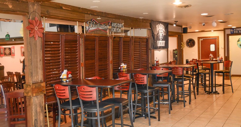 Interior, dining area