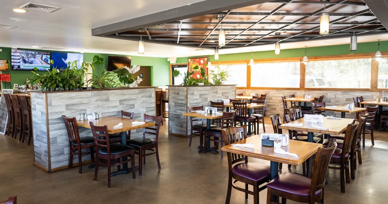 Interior, main dining area