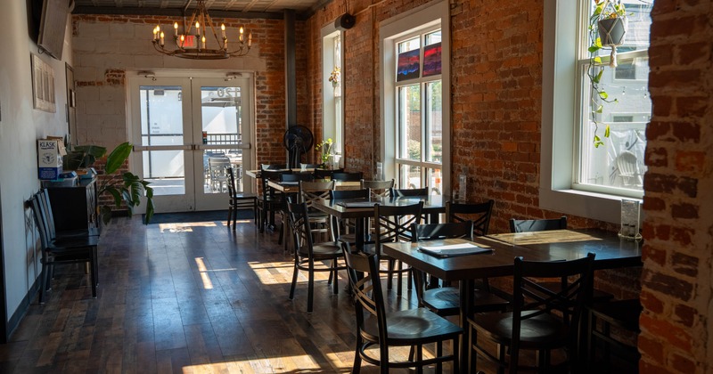Interior, main dining area