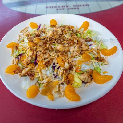 Oriental Salad with chicken.