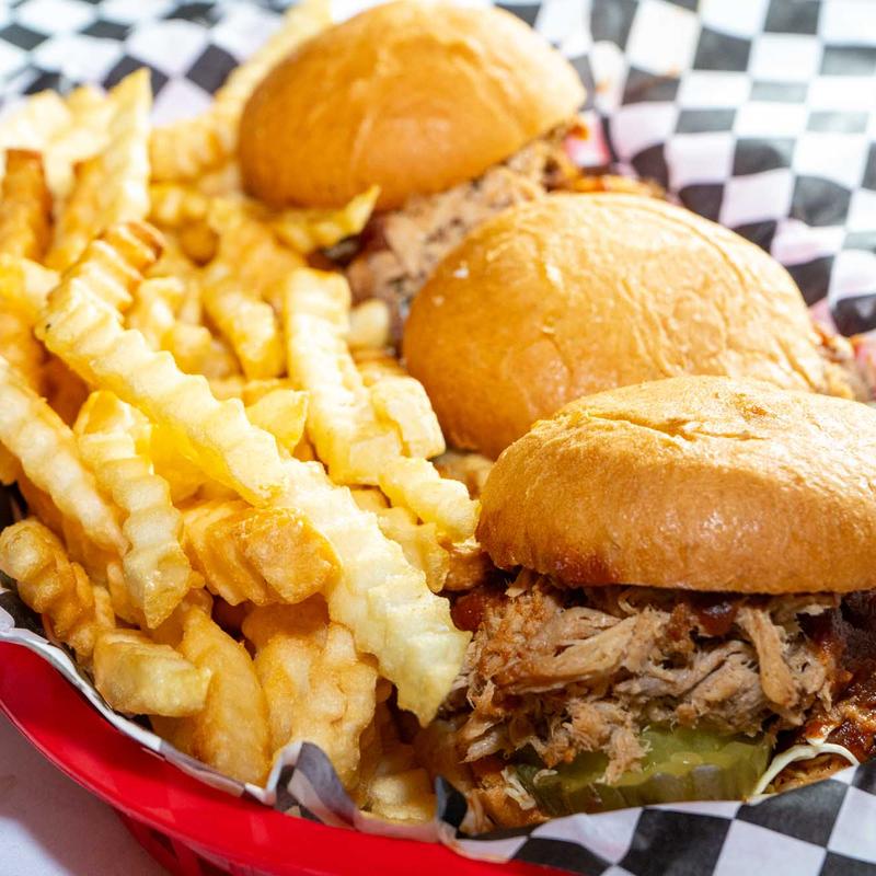 BBQ Pork Sliders (3) photo