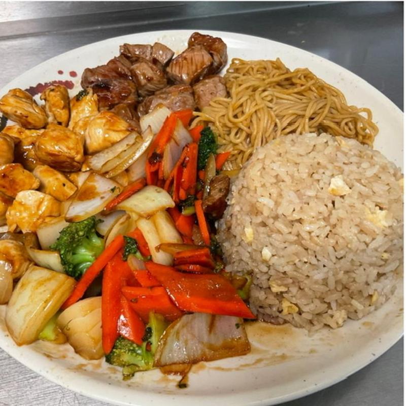 Filet Mignon and Chicken Hibachi Dinner photo