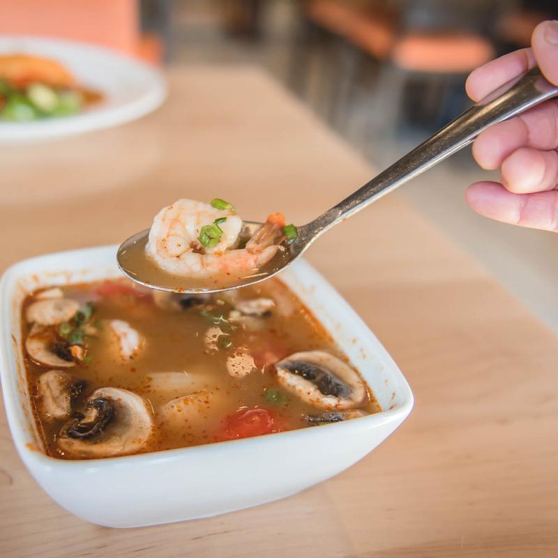 Spicy & Sour Soup (Tom Yum) photo
