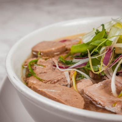 Triple cuts special pho combo.