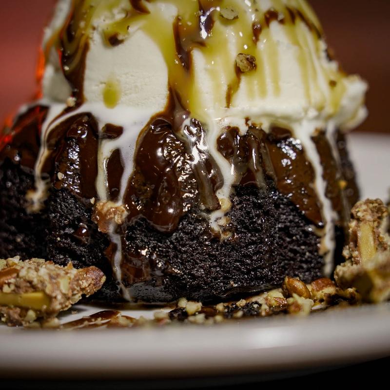 menu item 8 of 8, Chocolate Lava Cake