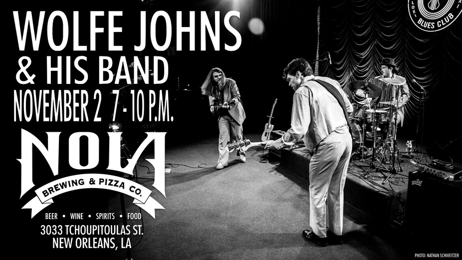 FREE LIVE MUSIC: Wolfe Johns and His Band event photo