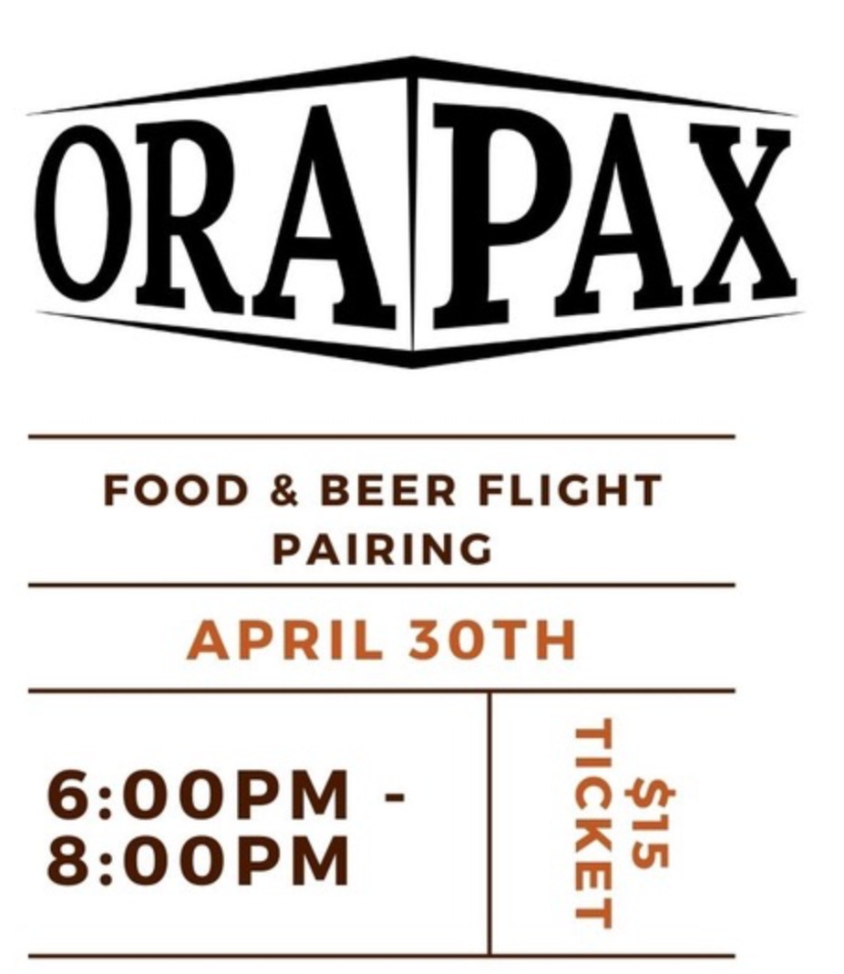 Food & Beer Pairing at Orapax event photo