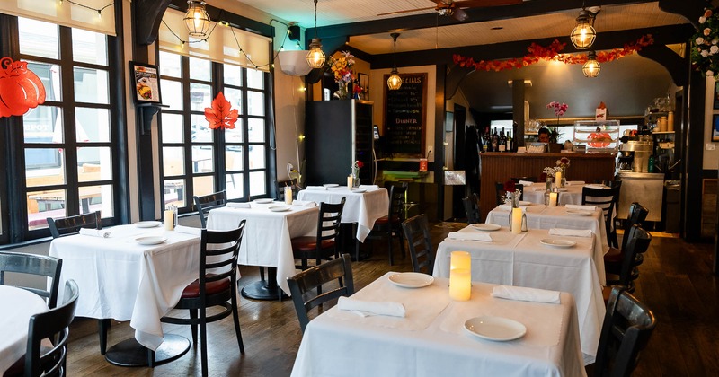 Restaurant dining area