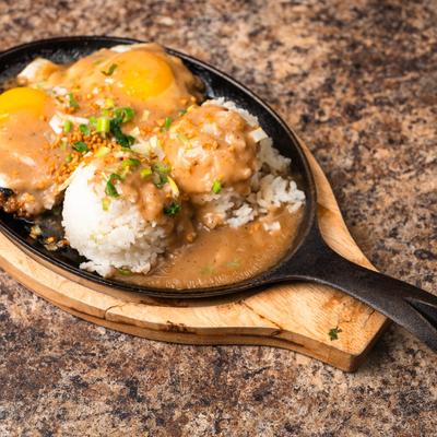 Loco Moco dish.