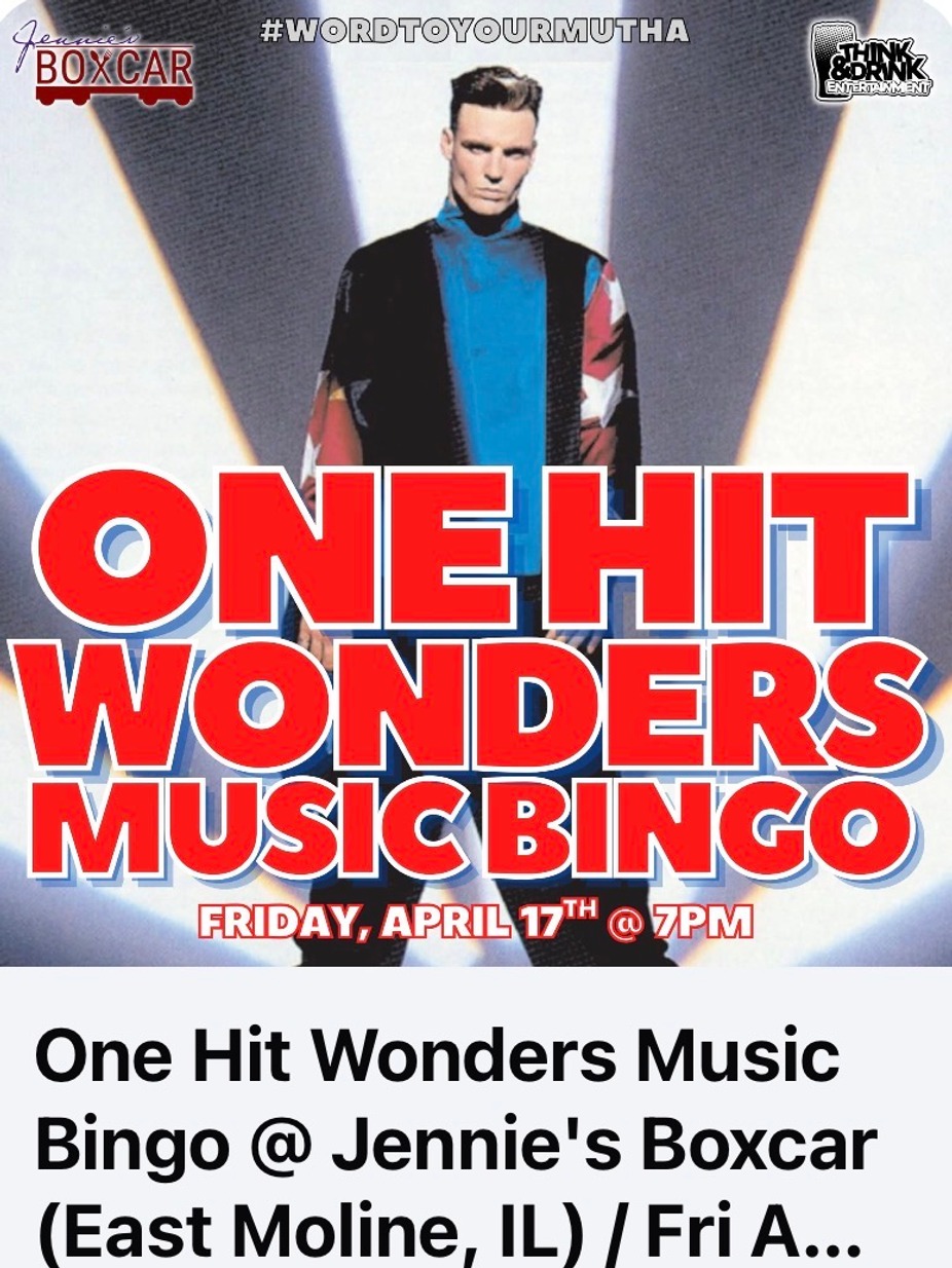 Music Bingo at Jennie’s Boxcar event photo