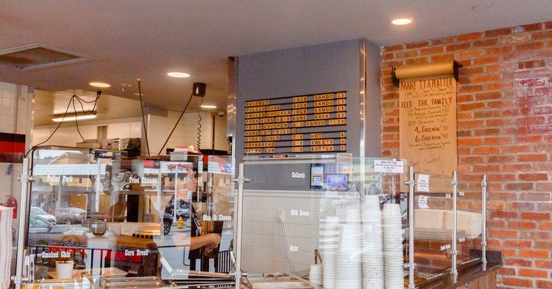 Interior, order counter