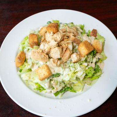 Chicken cesar salad.