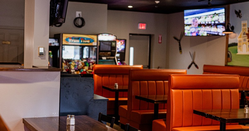 Interior, seating space