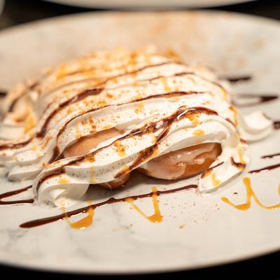 Whipped Fried Honey Buns.