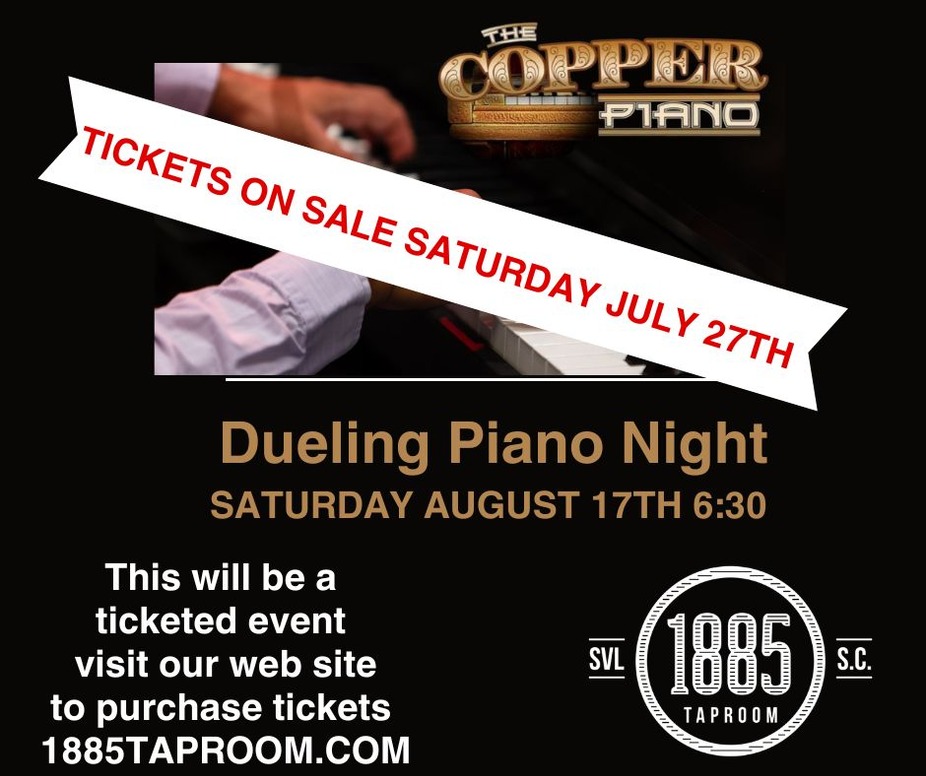 DUELING PIANO NIGHT AT 1885 TAPROOM event photo