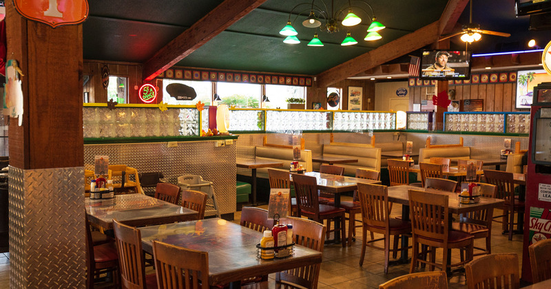 Interior, main seating area