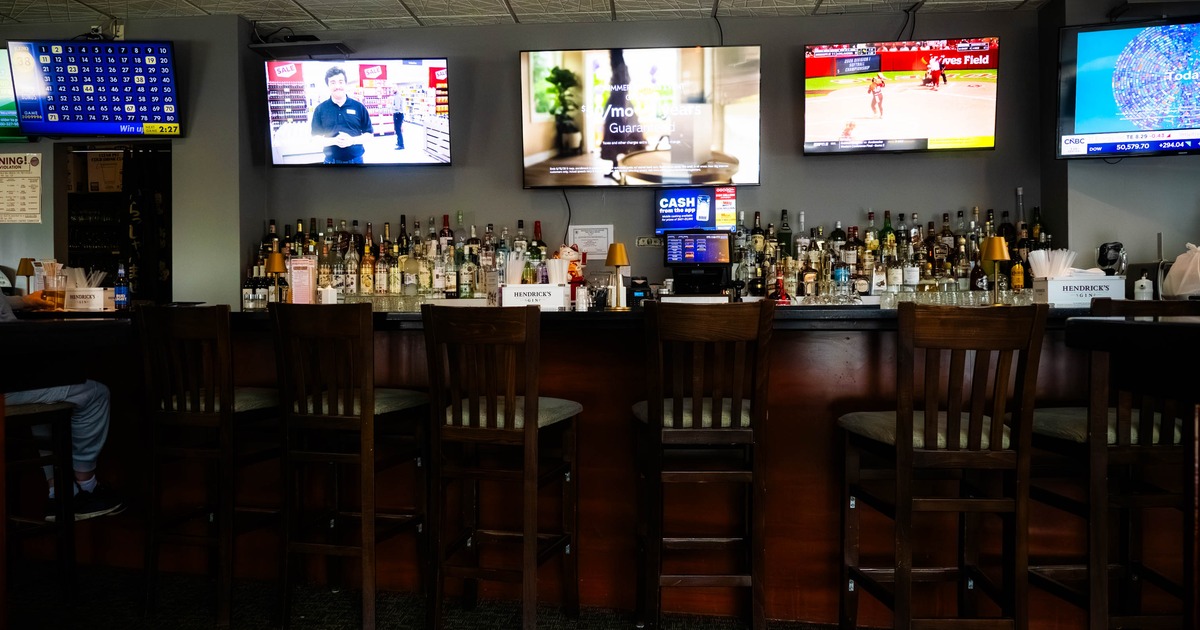 Interior, bar area