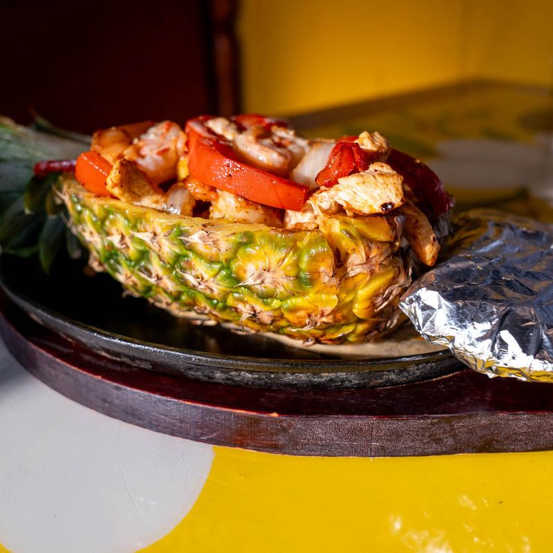 menu item 8 of 10, Fajita Hawaiian