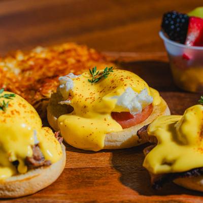 Eggs Benedict.