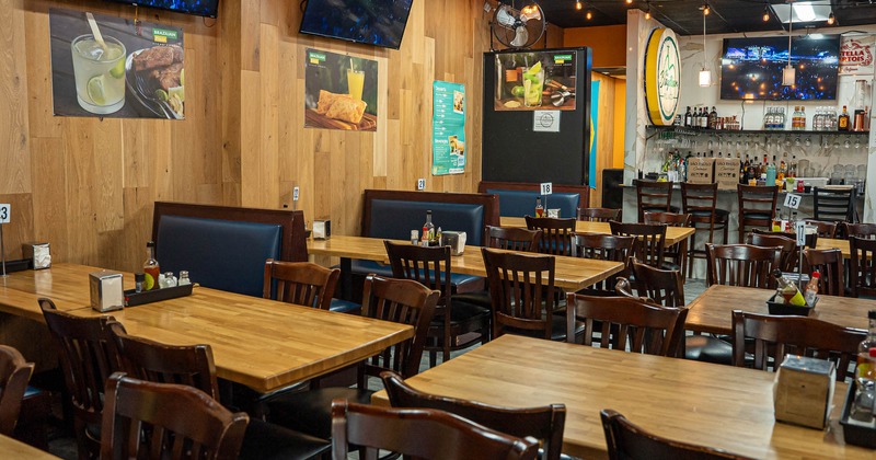 Interior, main seating space