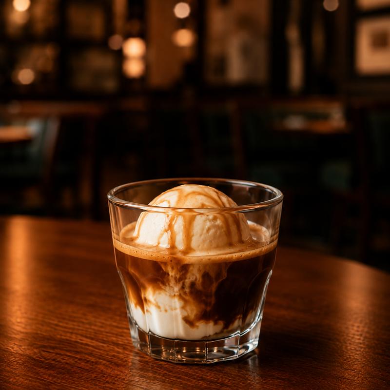 menu item 124 of 129, Affogato