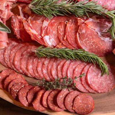 Italian charcuterie.