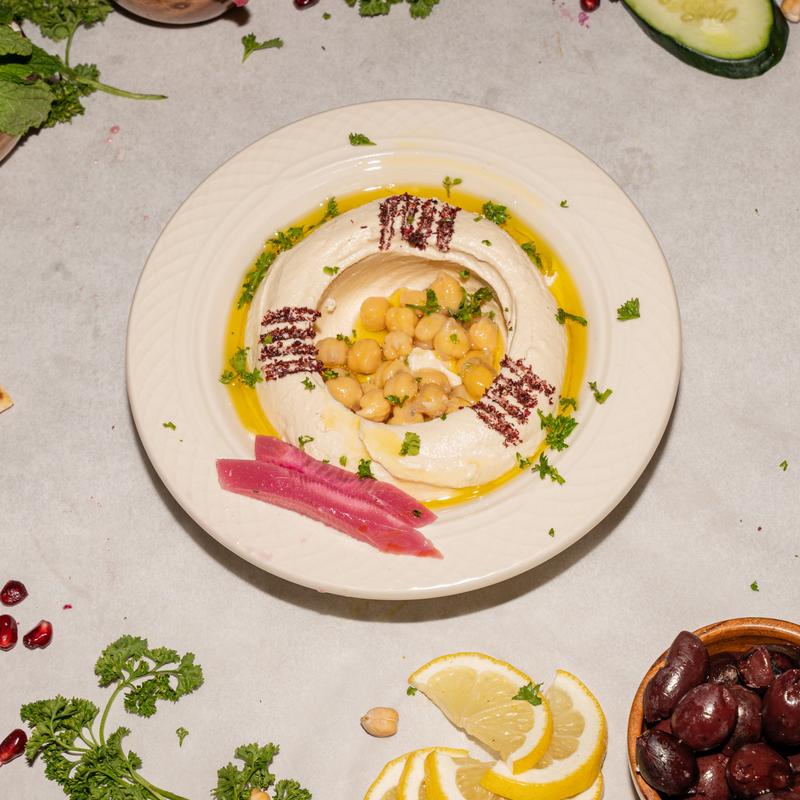 Hummus Dip with Pita (VN, GF) photo