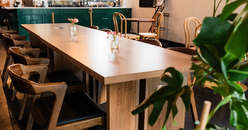 Interior seating space