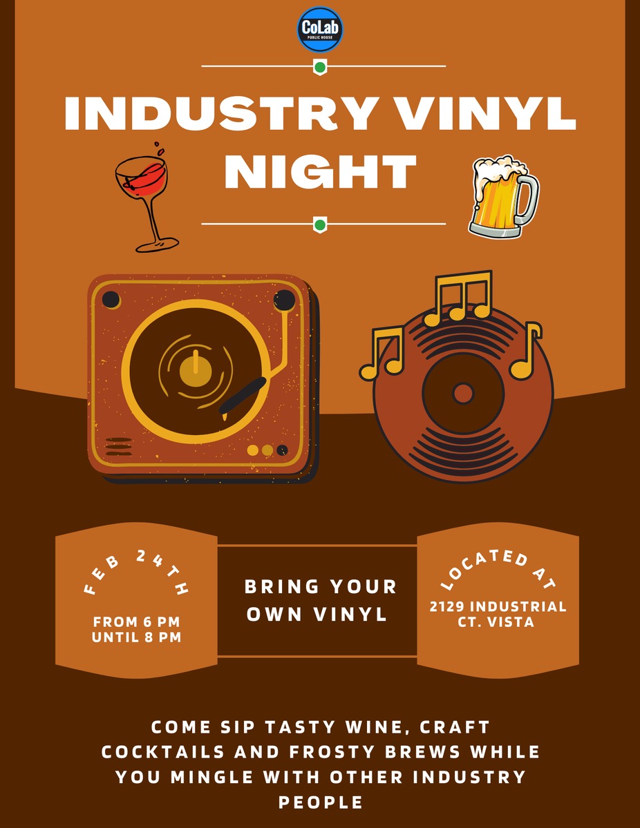 Industry Vinyl Night event photo