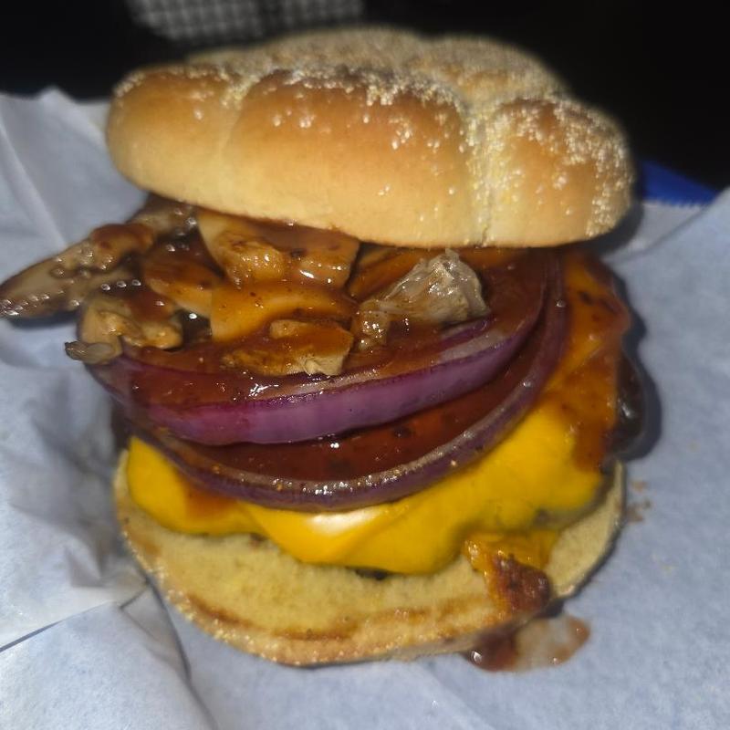 menu item 5 of 32, STEAKHOUSE BACON BURGER