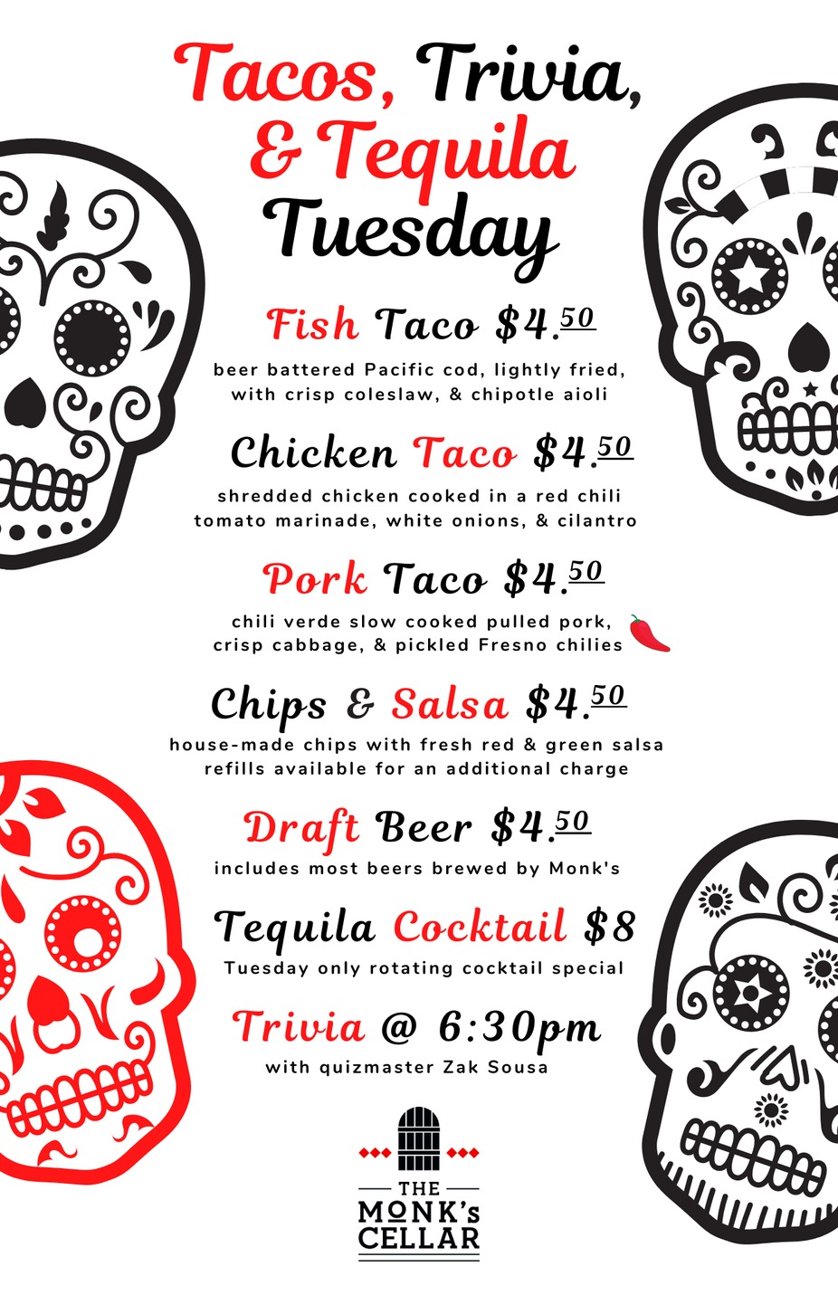 Tacos, Trivia, & Tequila Tuesday event photo