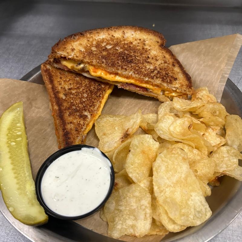 menu item 27 of 37, Glam Grilled Cheese