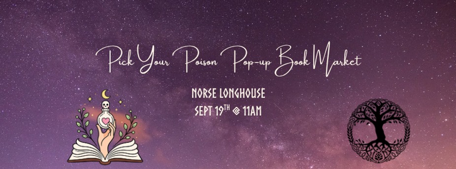Pick Your Poison Pop-Up Book Market event photo