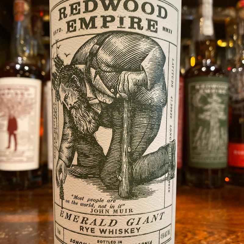 REDWOOD EMPIRE-Emerald Giant Rye Whiskey photo