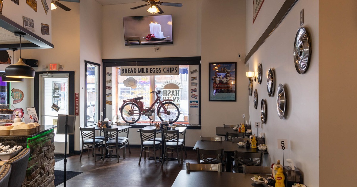 Interior, dining area