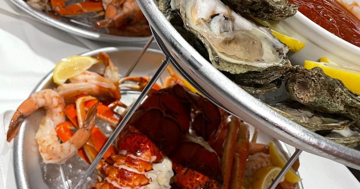 Assorted seafood