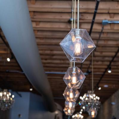 Interior, ceiling lights
