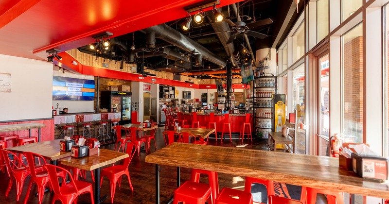 Interior dining area