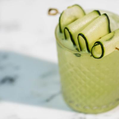 Cucumber Gimlet.