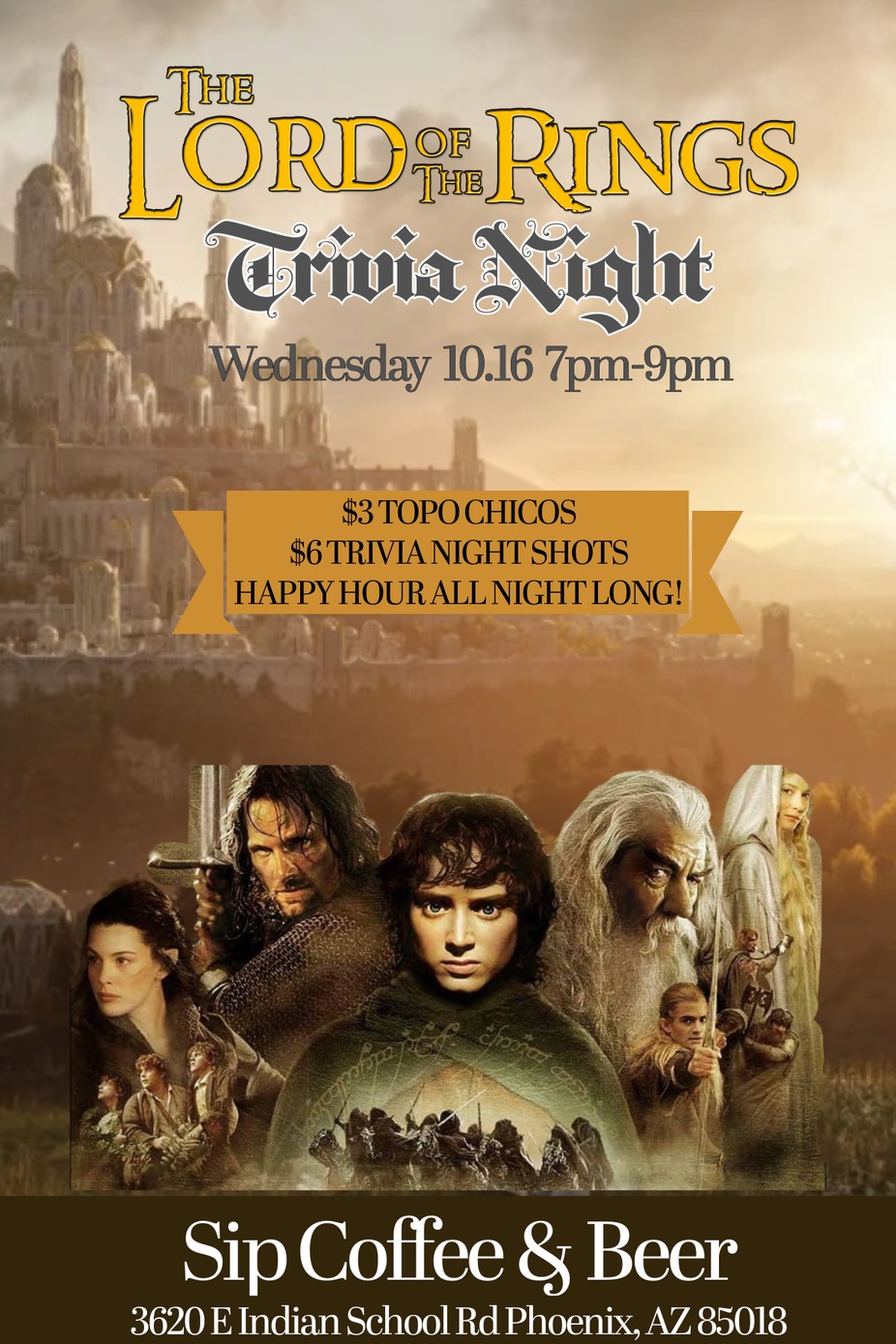 The Lord of The Rings Trivia Night event photo